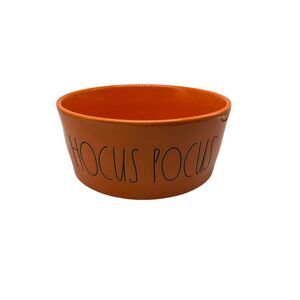Rae Dunn Hey Boo Halloween Cat Bowl